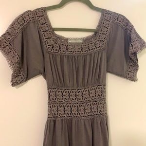 213 Grey Lace Dress